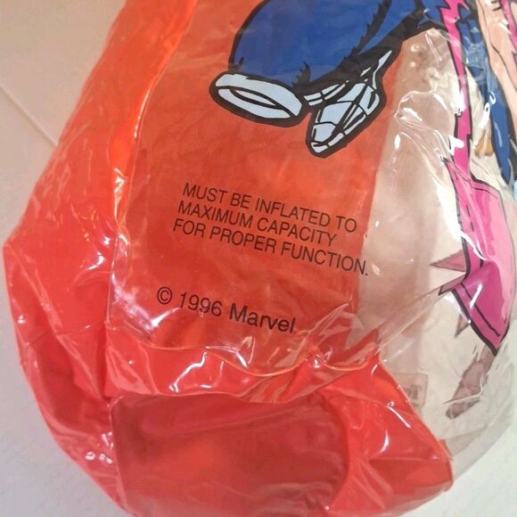 Vtg 1996 X-Men Bop Bag Wolverine Rogue Cyclops Gambit Toy Things Marvel Comics - Picture 7 of 7